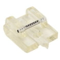 thumbnail image 1 of Pied de Fermeture Éclair Transparent Facile à Remplacer en Plastique Coloré pour Machine à Coudre, 1 of 14