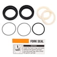 thumbnail image 3 of Bike Dust Seal Kit,Bicycle Front Fork Oil Front Fork Dust Wiper Kit Bike Front Fork Seal Kit Performance Driven, 3 of 8