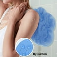 thumbnail image 4 of 2025 New Shower Foot Scrubber Mat with Non- Suction Cups - Wall Mounted Back Washer Exfoliating Bath Wash Pad Foot Massage Cleaning Pad for Men and Women, 4 of 6