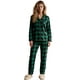 thumbnail image 1 of Pijama Navideña para Mujer con Botones Tela Suave y Elástica, Conjunto de pijama de invierno, 1 of 5