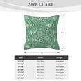 thumbnail image 4 of ZICANCN Decorative Throw Pillow Covers , Paisley Pattern Couch Sofa Decorative Knit Pillow Covers for Living Room Farmhouse 20"x20", 4 of 8