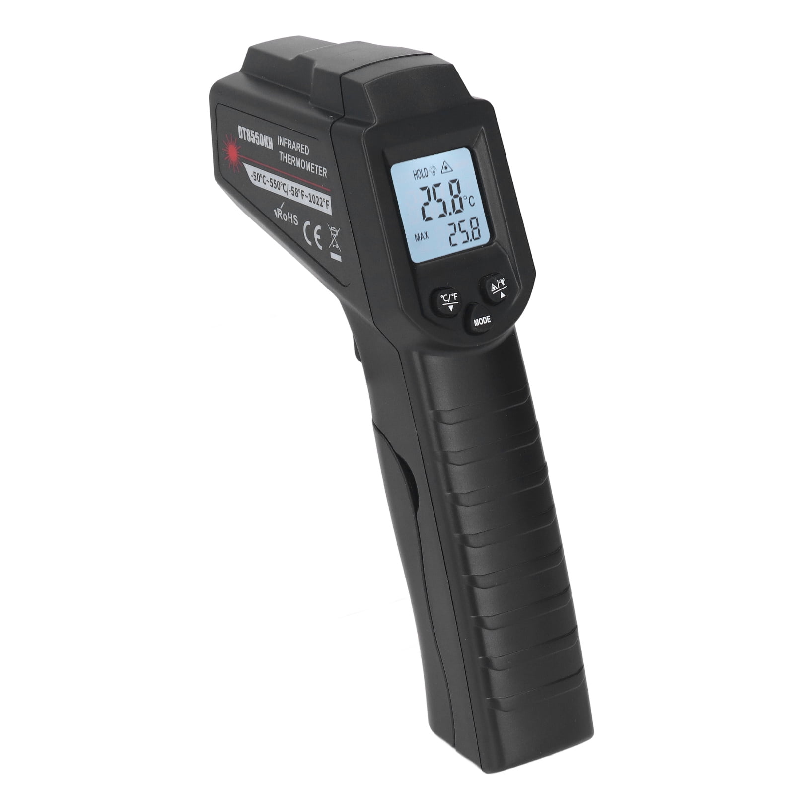 Infrared , Digital Temperature Gun ABS Material Higher Accuracy Wide Application  for Chemical Equipment for Home Life Electricity