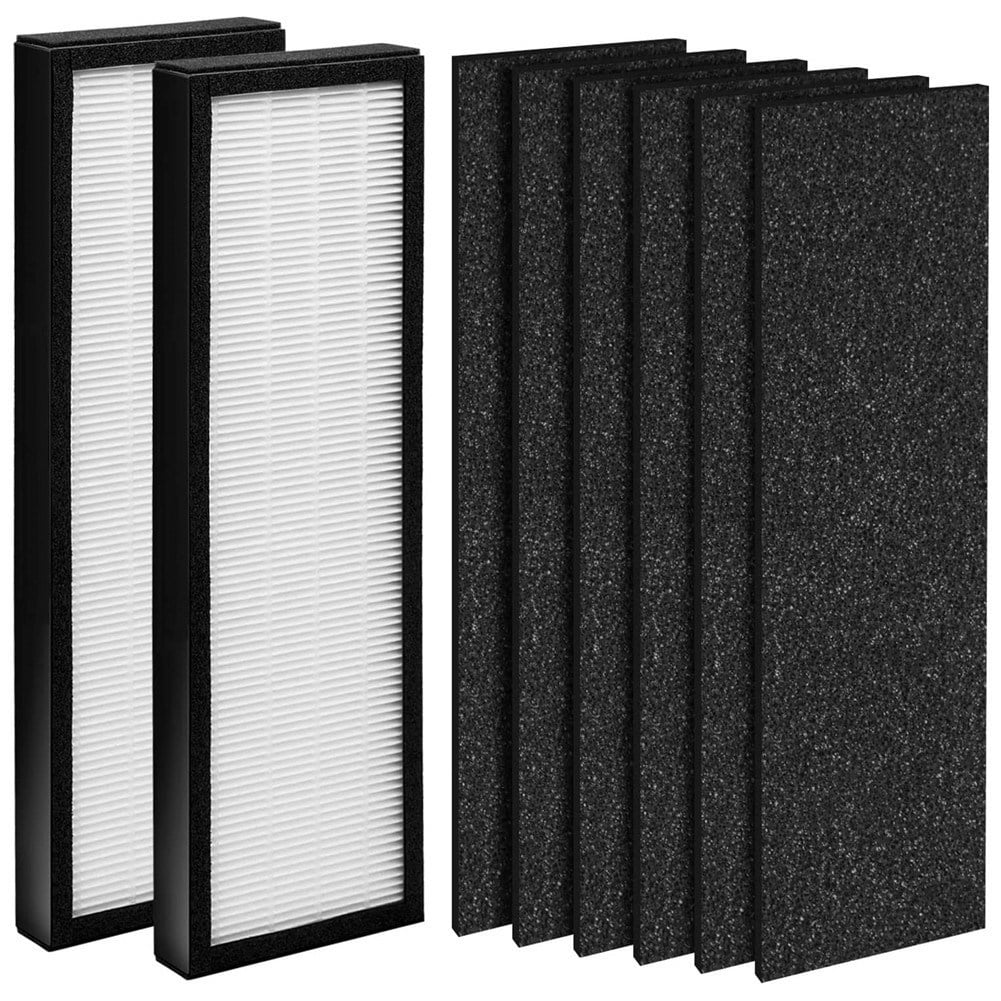 2 Pack True FLT4825 HEPA Replacement Filter B for Germ , AC4300/AC4800