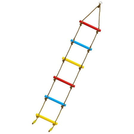 thinsony Kids Rope Ladder for Childrens Outdoor Indoor Outdoor Climbing Frame and Tree House Plastic