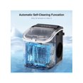 thumbnail image 5 of Havato Nugget Ice Maker Countertop,  Self-Cleaning  Ice Maker With Ice Basket & Scoop, 26Lbs/24H, 9 Ice Cubes Ready In 6 Mins, Chewable Ice Maker Machine For Home Camping Party RV, 5 of 18
