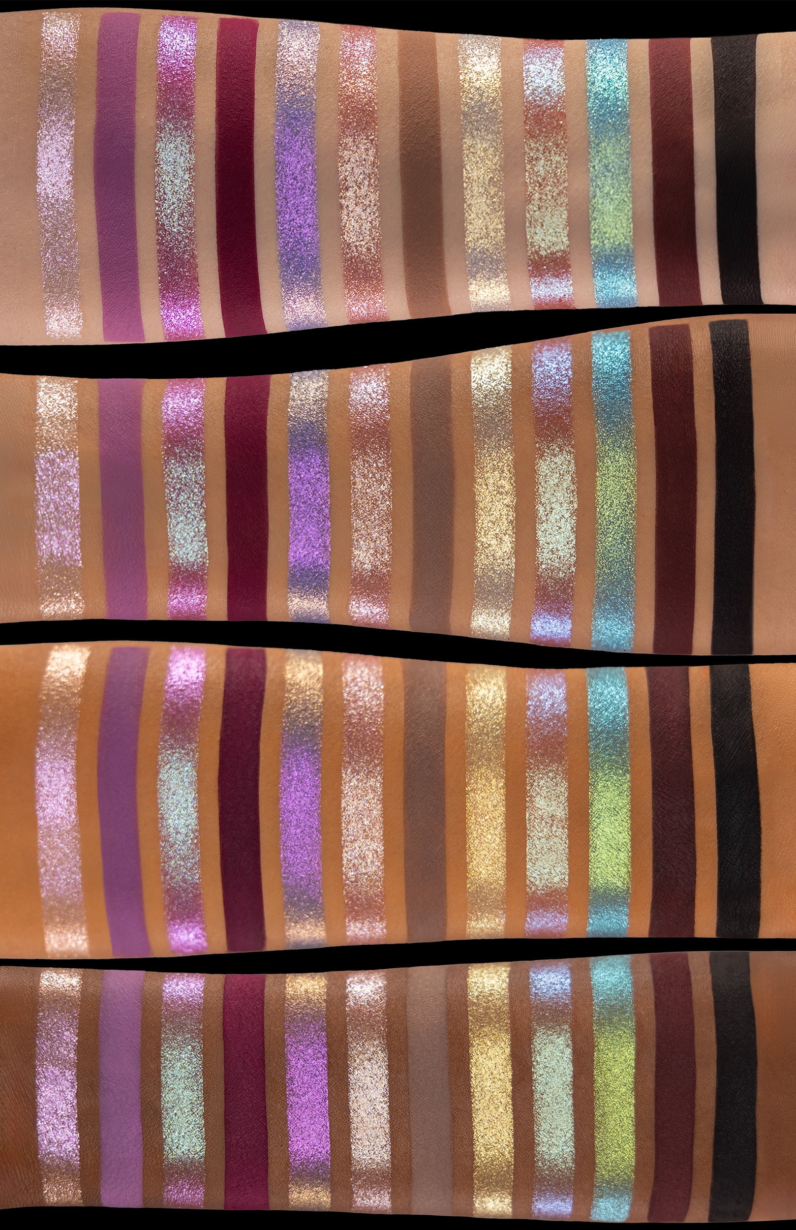 Whats Up Beauty Skyfire Eyeshadow Makeup Palette Talc Free Clean Cruelty Free Made in Italy