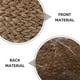 thumbnail image 3 of BEADCEST Canasta De Almacenaje De Seagrass Tejida Con Asa Para Macetas Beige, 3 of 6