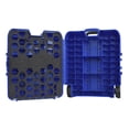 thumbnail image 3 of Hot Wheels 110 Vehicle Playsets Plastic Carrying Case in Blue, for Child Ages 3+, 3 of 7