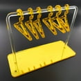 thumbnail image 6 of Bobasndm Cute Earring Rack Holder Coat Hangers Shape Unique Earring Display Stand Acrylic Ear Studs Display Rack Earring Hanging Organizer, 6 of 9