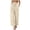 Beige, variant on Wide Leg Linen Pants Woman Cargo Pants Summer Waisted Drawstring Linen Pants Petite Women Wide Leg Casual Pants with Pockets Size XXXL,Yellow