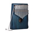 thumbnail image 1 of Kalimba 17-Key Portable Kalimba Mbira Thumb Piano Mahogany Instrumento musical de madera maciza regalo para amantes de la música Beginner Students Abody Kalimba, 1 of 6