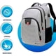 thumbnail image 2 of Mochila Antirrobo con Candado y Puerto USB con Lonchera Portátil de Dos Pisos con Aislamiento Térmico Bluelander, Gris, 2 of 5