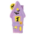thumbnail image 3 of 24in haunted purple house With C7 LED,Halloween decoration,by way to celebrate, 3 of 5