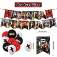 thumbnail image 3 of 32 Pcs For Red Dead Redemption Games Theme Birthday Party Decoration Set,Includes Happy Birthday Banner,13 Cupcake Toppers,and 18 Balloons Party Supplies for Celebrations, 3 of 6