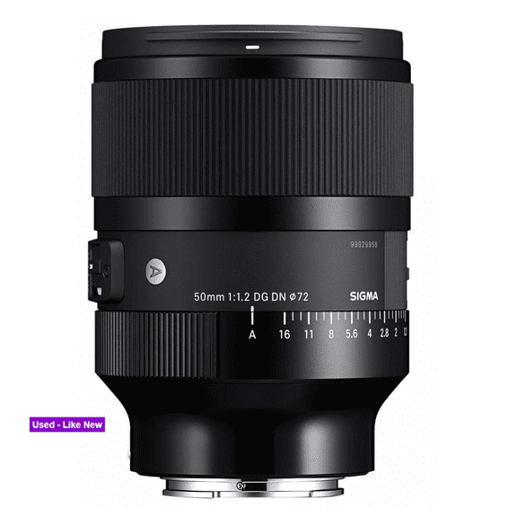 Pre-Owned Sigma 50mm f/1.2 DG DN Art Lens for Sony E