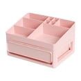 thumbnail image 2 of Guardurnaity Estuche desmontable Caja de almacenamiento de maquillaje Rejilla Exhibición de joyas Cosméticos Cajón Misceláneas Lápices labiales Titular Bolsas de maquillaje Rosa Guardurnaity CE015457-02, 2 of 6