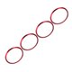 thumbnail image 5 of 4 Uds. Embellecedor central de rueda de coche cubierta decorativa reemplazo rojo para Honda Civic 10.a generación 2016 -2019 Jadeshay A, 5 of 8