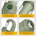 thumbnail image 3 of Linterna superbrillante con carga USB de 150 LM, mini luz de camping para senderismo (verde)., 3 of 8