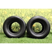 Antego Tire and Wheel Set of Two 13X6.50-6 4 Ply Turf Tires for Lawn & Garden Mower ATW-008