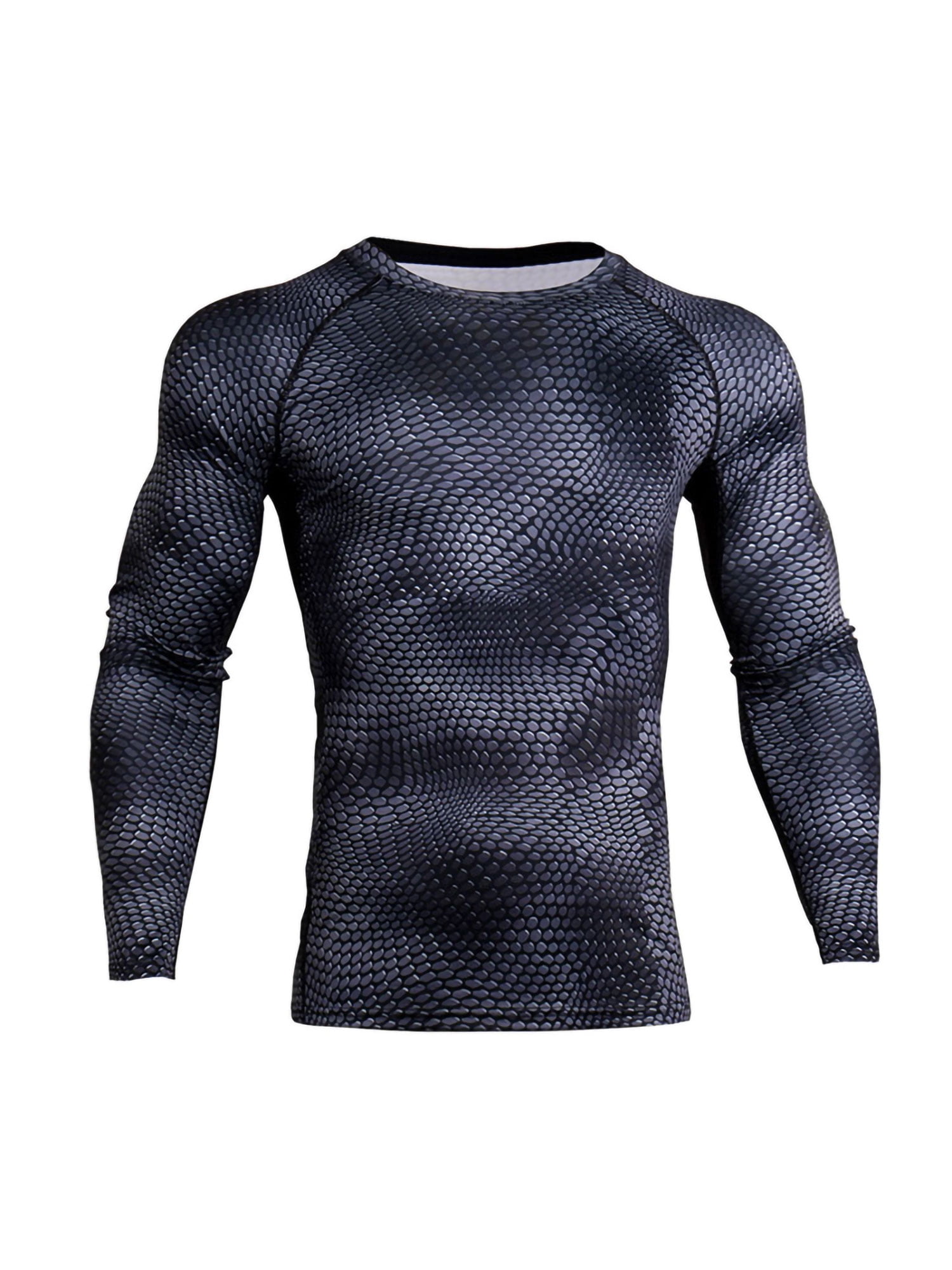 Details about   Men's Compression Fitness Base Layer Slim Solid T-Shirt Top Workout Activewear 