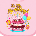 thumbnail image 4 of Inktastic It's My Birthday Boys or Girls Baby Bib, 4 of 4