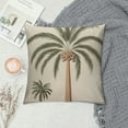 thumbnail image 2 of JEUXUS  Pillow Covers Khaki Tropical Coconut Palm Tree Throw Pillow Covers Decorative Pillow Covers for Couch Bed Chair Outdoor, 2 of 5