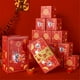 thumbnail image 3 of Caja de regalo plegable, sobre rojo de rebote, conjunto de sobres rojos de rebote, caja de regalo, sobre rojo de rebote, diseño plegable, suministros para fiestas y festivales, 3 of 5