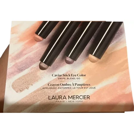 2x Laura Mercier Caviar Stick Eye Color 3 Shades Sample Cards New