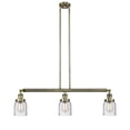 thumbnail image 5 of Innovations Lighting  Bell 3 Light 38" Stem Hung Island Light Antique Brass/Plated Smoke, 5 of 5
