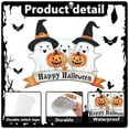 thumbnail image 7 of sruoe Halloween Wall Stickers, Halloween Indoor Decoration, Decals Sticker for Haunted, Ghost Wall Sticker, Doorplate Holiday Party Garage Door Wall Sticker, Halloween Home Decorations, 7 of 7