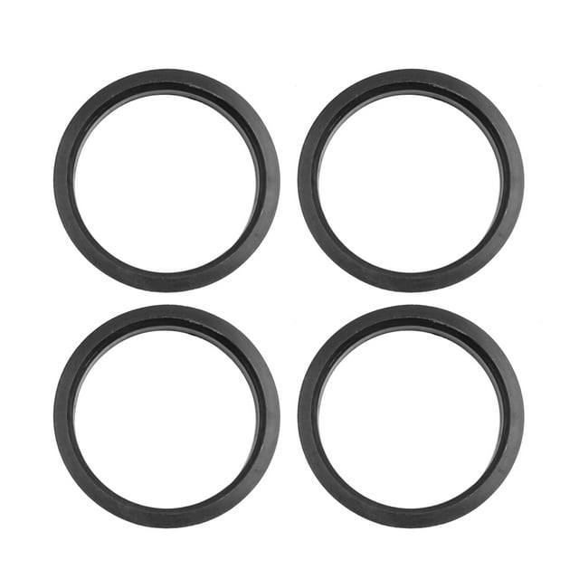 Unique Bargains 4pcs Plastic Hub Centric Rings Wheel Bore Center 73.1 to 56.6mm