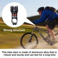 thumbnail image 4 of Vástago de manillar de bicicleta 31,8mm x 28,6mm adaptador de horquilla delantera de bicicleta de montaña elevador de manillar de altura montando carreras MTB espaciador mejorado 70mm seitruly  OD002646-02, 4 of 7
