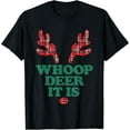 thumbnail image 2 of 100% Cotton Whoop Deer It is Funny for Men Women T-Shirt, 2 of 5