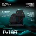 Puri Tech Universal Spa & Hot Tub Outdoor Steps No Slip Grip Support