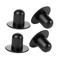 thumbnail image 1 of Juego de 4 tapones para pared de piscina, tapón para bomba de filtro de piscina, tapón para orificio de colador, repuesto para tapones de piscina, tapón de PVC, apto para mantenimiento Negro, 1 of 9