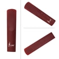 thumbnail image 3 of High-Quality ABS Alto Saxophone Reed - Strength 2.5, Red Color - Durable, Deformation-Resistant, Exquisite Polished Finish for Superior Sound & Comfortable Play (1 Reed Included, Sax/Mouthpiece Not, 3 of 6