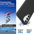 thumbnail image 6 of For Samsung Galaxy S24 / Galaxy S25 Case Shockproof Dust / Drop proof Heavy Duty Rugged Protectie Cover 3 in 1 Layers Case For Galaxy S24 S25 6.2'' Black, 6 of 9