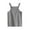 Grey, variant on LIIPEE Girls T-Shirts Summer Casual Comfort Sleeveless Solid Color Strappy Tank Top Toddler Versatile Party Tee Shirts,Black,18-24 Months