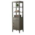 thumbnail image 2 of Vanity Art 21" Freestanding Linen Cabinet with Soft Close Door and Drawer, 2 of 10