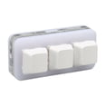 thumbnail image 1 of Clavier de Jeu à 3 Touches, Mini Clavier Mécanique USB‐C Hotswap avec Macros Programmables Rétroéclairées RVB, pour OS X Linux Pi Téléphone Tablette, 1 of 7