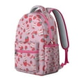 thumbnail image 2 of Fruity Strawberry Students Backpack Cute Red Sweet Kawaii School Bag with Fresh Summer Berry Design, Lightweight and Wear-Resistant, 2 of 6
