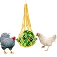 thumbnail image 4 of Malla De Alimentación De Verduras Cojinete De Alta Carga Alimentador De Frutas De Pollo Alimentador De Poliéster Red Bolsa De Hilo Vegetal Soporte De Frutas Con Gancho Para Pollo Pato Loro Pájaro Scienceny PT001658-02, 4 of 6