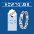 thumbnail image 5 of Houkea Men's Care Bracelet, Easy To Care For Comfortable Men's Body Fashion Wear Trend Care Bracelet, 5 of 5
