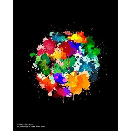 - Sketchbook: Color Splash (8x10 Sketch Pad, 50 Pages, Perfect Bound) (Paperback)