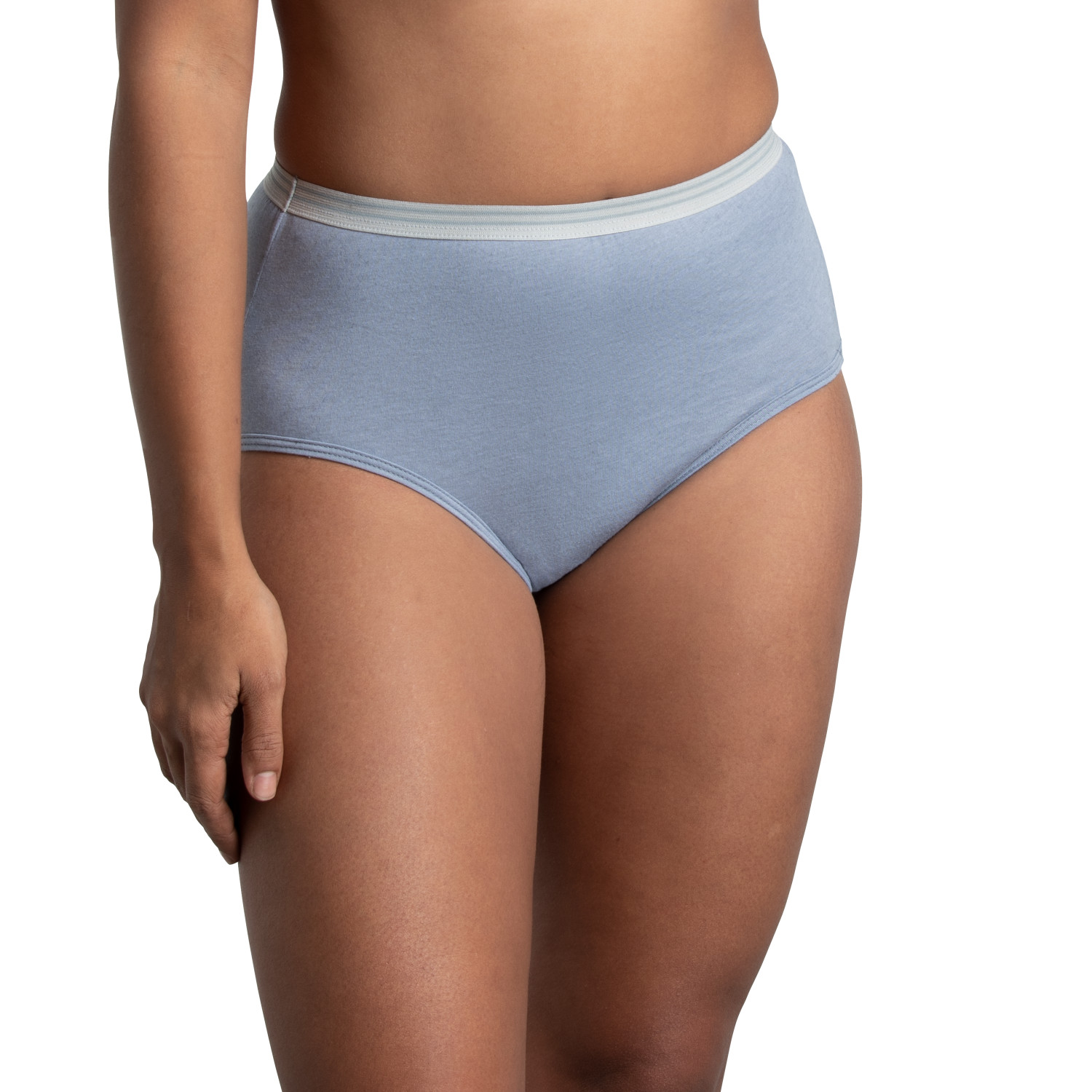 Fruit of the Loom Women's Assorted Cotton Brief Underwear, 6 Pack - image 4 of 14