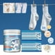 thumbnail image 4 of Discos limpiadores para calcetines, eliminan manchas y olores | 20 discos con aroma a limón fresco | Detergente para ropa, calcetines y zapatos | Limpieza y desodorización duraderas, 4 of 9