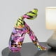 thumbnail image 5 of Escultura abstracta de yoga, adorno, estatua, soporte para TV, arte decorativo Rosa, 5 of 9