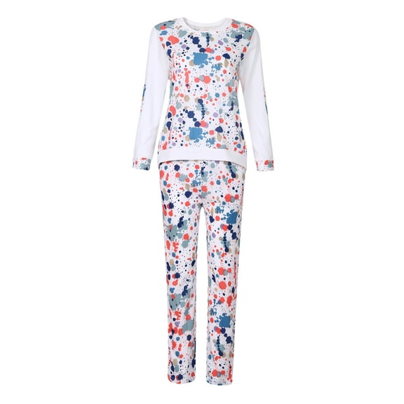 Richie House Women's Sleepwear Suit with Print S-XL RHW2549