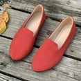 thumbnail image 5 of Hoshose Women Flock Low-Heel Round-Toe Flats Sandal Soft Non-Slip Casual Shoes for Office & Daily Wear, 5 of 8