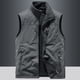 thumbnail image 3 of Chaleco de doble cara de otoño e invierno, chaleco polar deportivo para exteriores para hombre, chaleco polar, chaleco con forro polar, chaqueta sin mangas, 3 of 4
